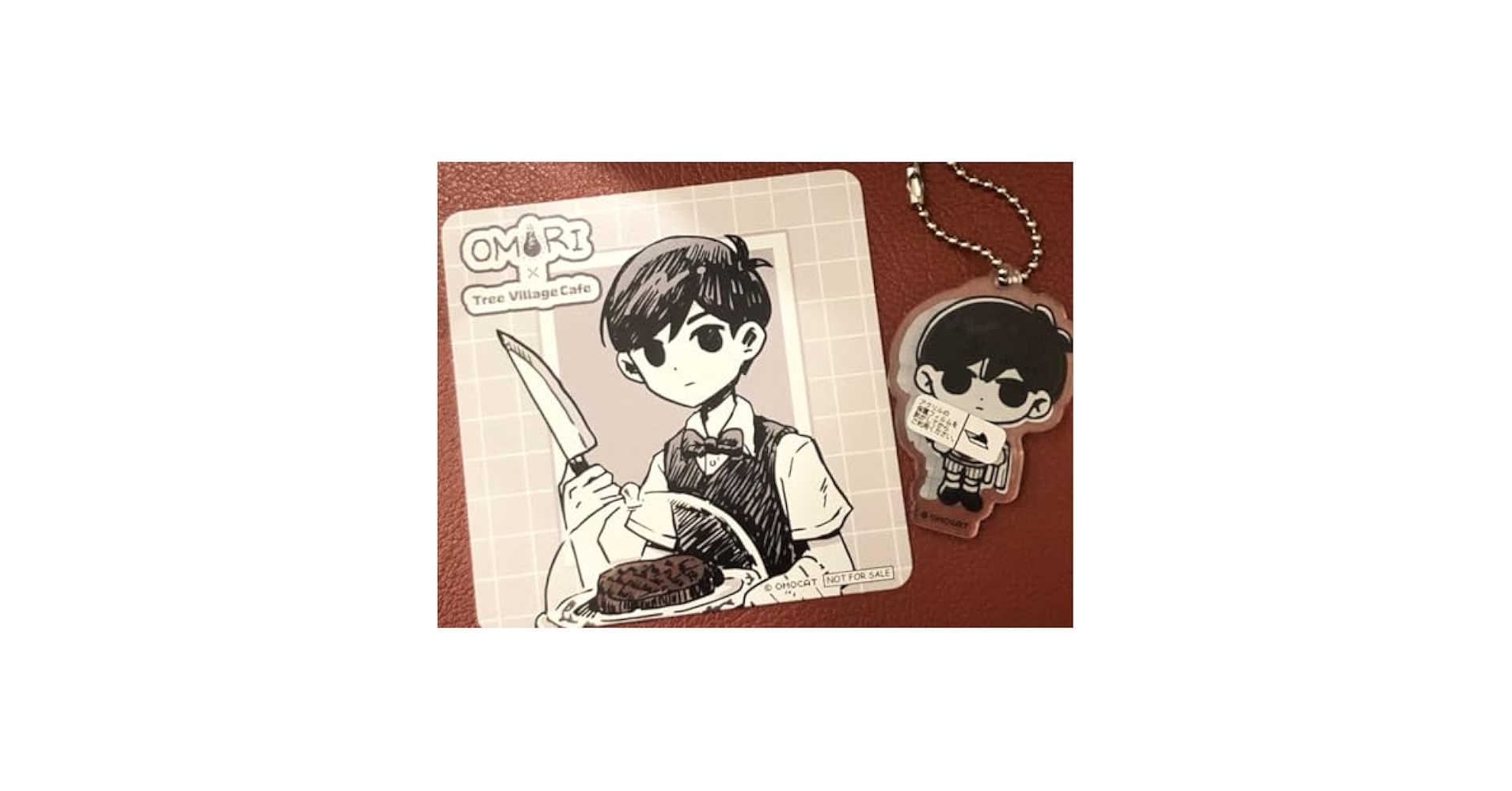 OMORI オモリ カフェ コースター 全種セット ポストカードのおまけ付き OMORI カフェ コースター ケル オモリ - メルカリ