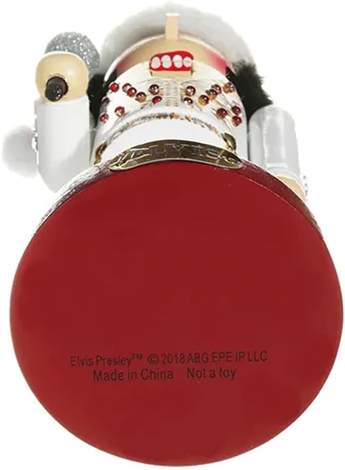 Kurt Adler 11-Inch Elvis® in Flame Suit Nutcracker