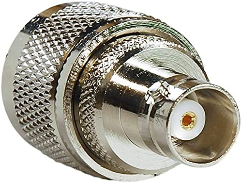 BNC Female to UHF Male PL259 Connector - Eagles(TM) RF Coaxial BNC to pl259 Adapter for Antennas Wireless LAN Devices Coaxial Cable Wi-Fi Radios External Antenna (Pack of 2)-image-25