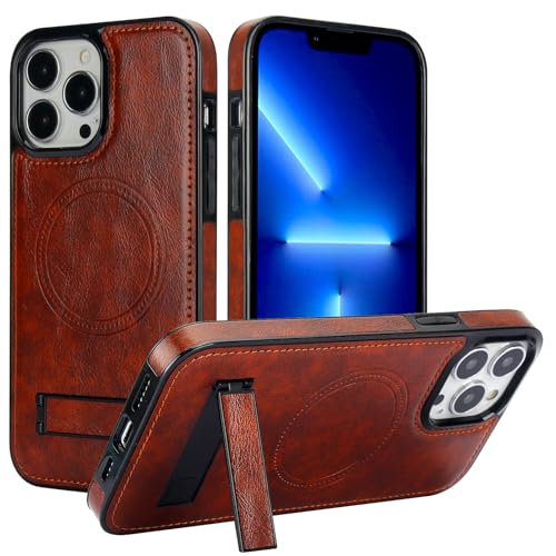 Coque cuir iPhone 12 Pro marron idéale pour le bureau