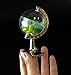 12 Pieces Fillable Mini Round Gold Plated Earth and World shaped Globe Party Favors (Assembly Required)