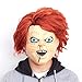 Produktbild CHENGXI Halloween-Maske, Horror Perücke, Männer Halloween-Maske, Scary Halloween-Maske, Kinder Mask MJJ9/23 (Color : A)