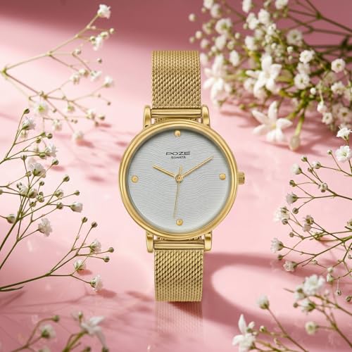 Image of Sonata Poze 9 with Quartz Analog Watch for Women
