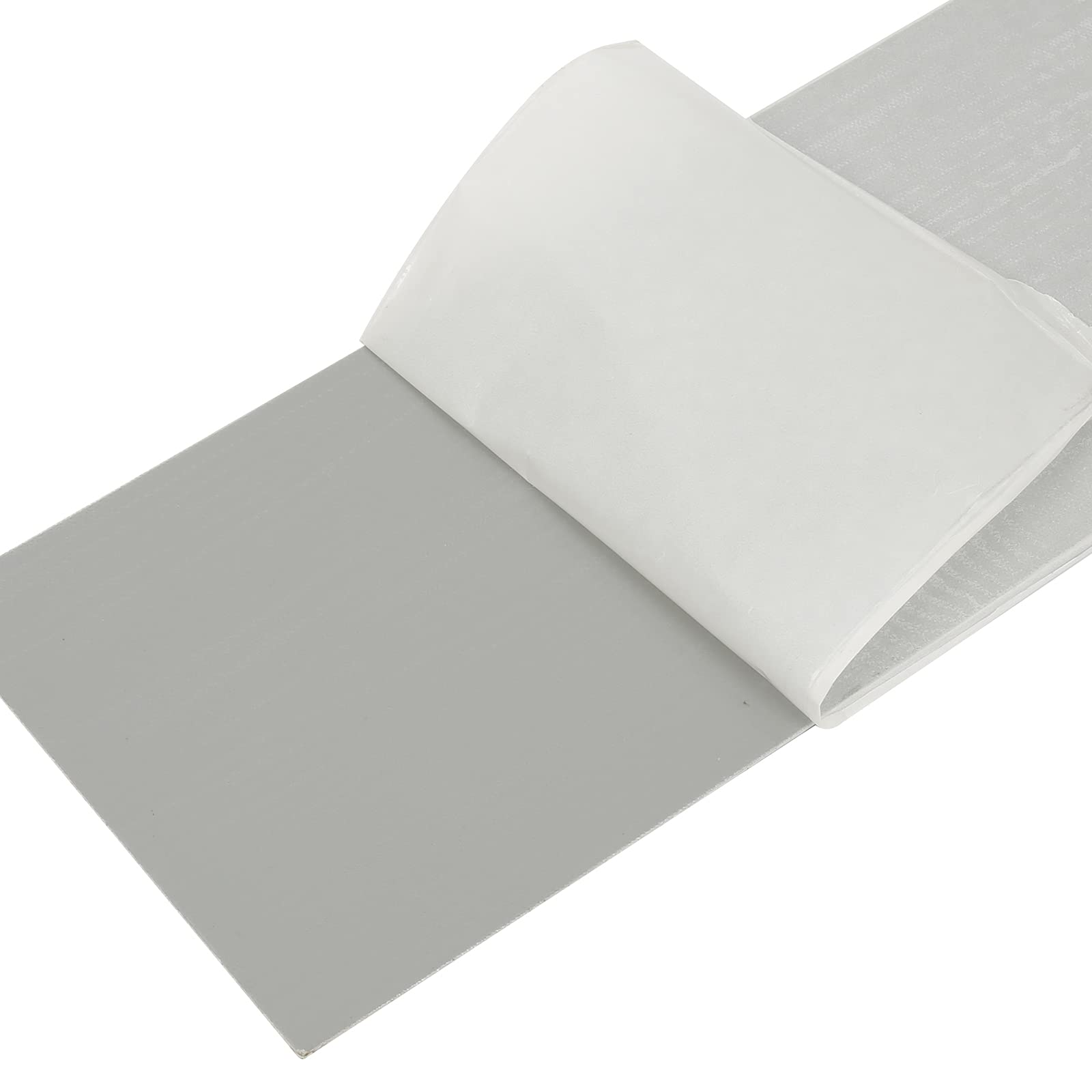 Gimisgu Pavimenti in vinile autoadesivo, antiscivolo, impermeabile, spessore 1,5 mm, 49 piastrelle, ca. 7 m² (White Oak)