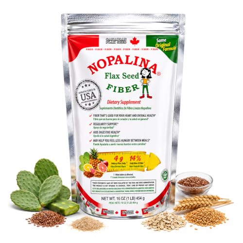 Nopalina Flax Seed Fiber 1 LB