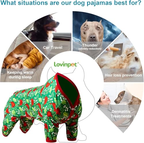 Pijama para perros grandes LovinPet talla XL miniatura 4