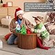 Mini-Weihnachtsbaum,Magisch Wachsender Papierbaum,2 Stück magischer Papier-Baum,DIY Kristall-Züchtungs-Set,Ornament-Dekorationsspielzeug,Interessantes Lernspielzeug und Partyspielzeug