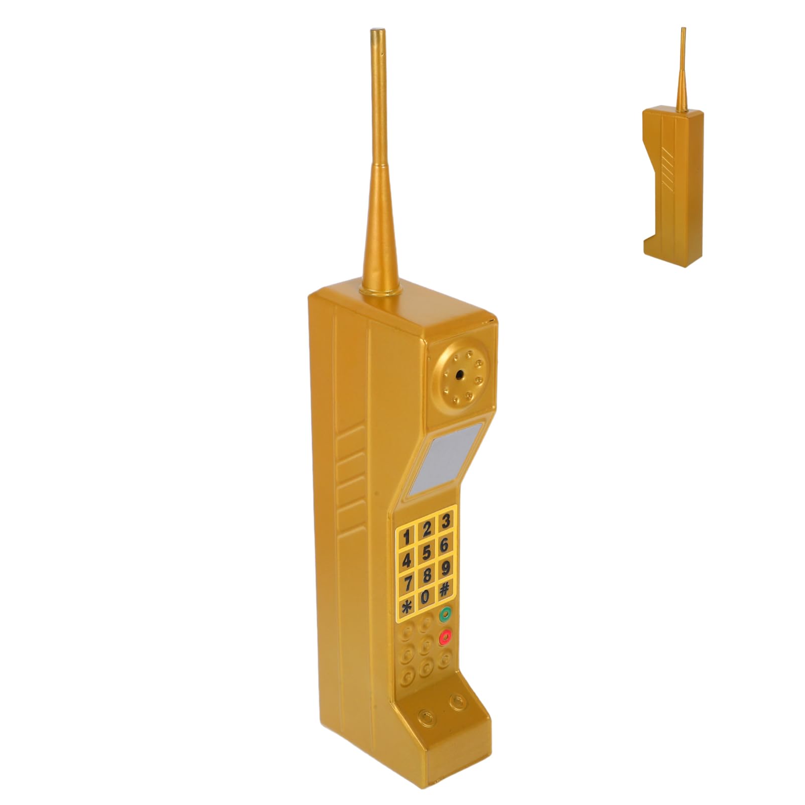 GOOHOCHY Vintage Iron Mobile Phone Decoration for Theme Parties Graduation Events and Cosplay Accessories Lightweight Versatile Design