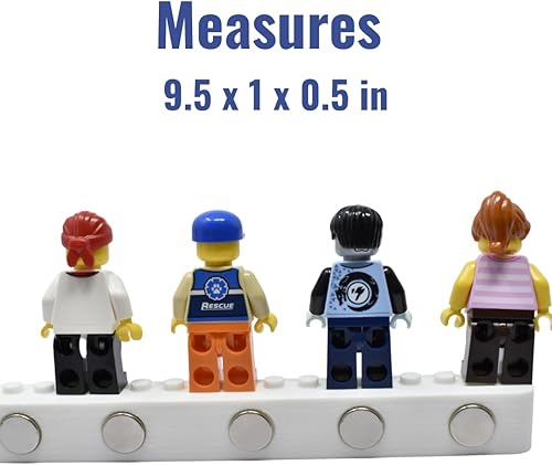Miniatura 6 de Imán coleccionable para nevera compatible con minifiguras Lego  Muestra figuras en refrigerador o superficies metálicas  Fabricado en Estados Unidos