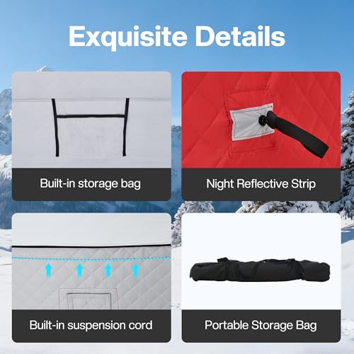 Albott 6-8 Person Ice Shanty