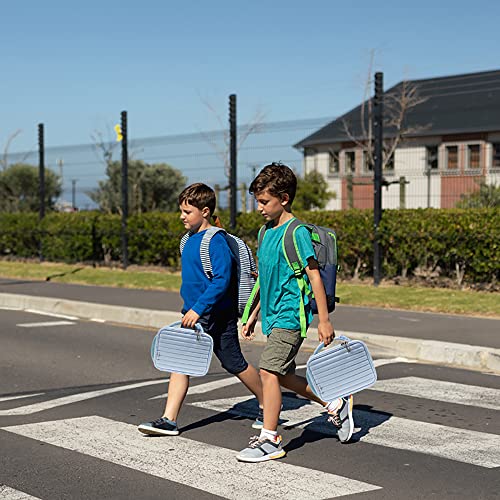 Dwbag Insulated Lunch Bag For Women/Men - Reusable Lunch Box For Office Work Picnic Beach - Leakproof Cooler Bag Freezable Lunch Bag For Adult - Light Blue #TOP6