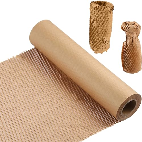 Olicky Wabenpapier Rolle – 30 cm x 30 M Verpackungsmaterial,...