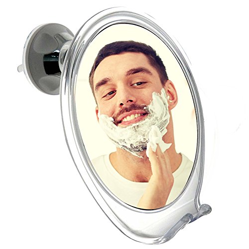 Fogless Shower Mirror / Wall Suction Cup / Razor Hook / 360 Swivel