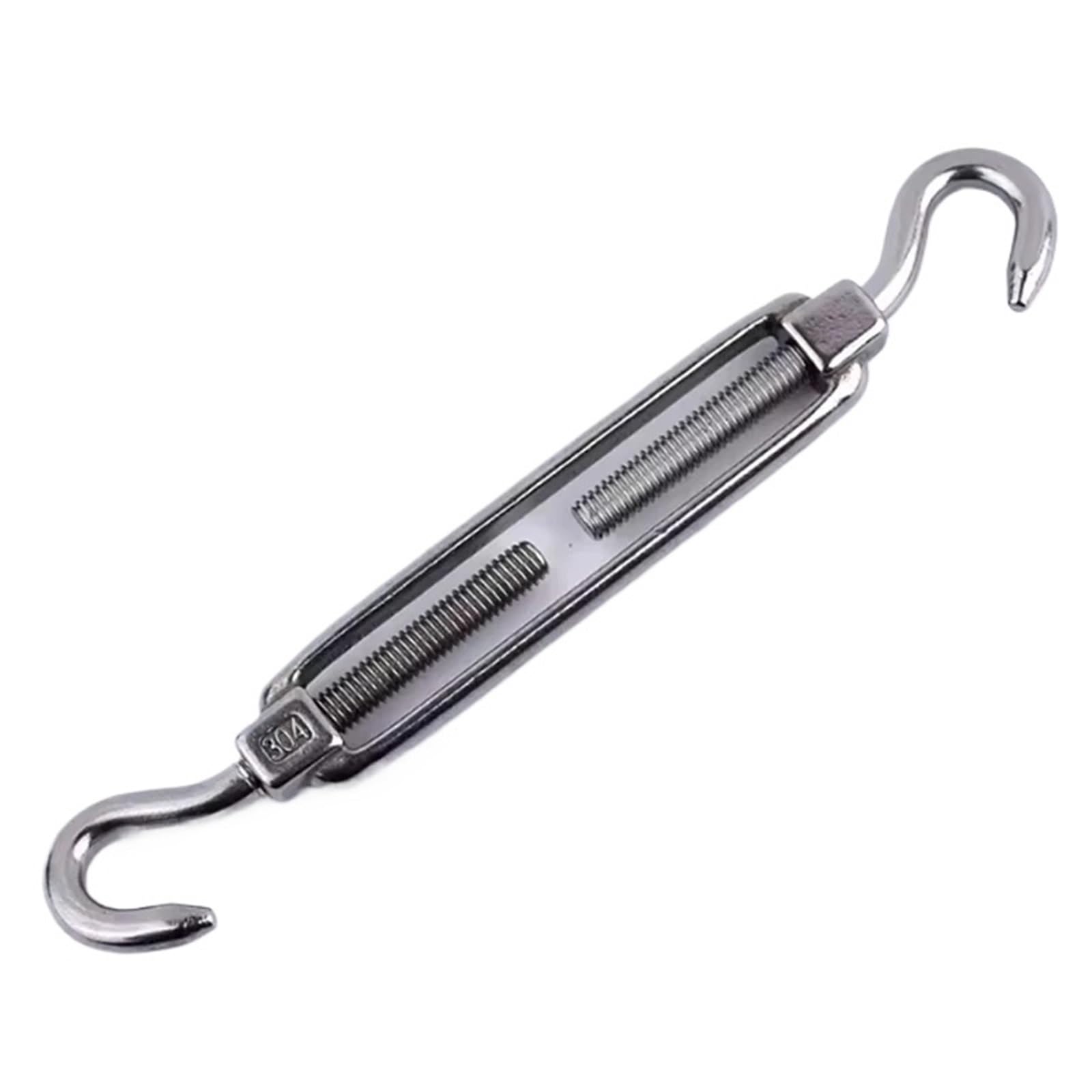 6 pezzi M4-M16304 Ganci in acciaio inossidabile e tenditore for fune metallica con a occhiello per Recinzioni e Supportos Piantes(Color 2,M6)