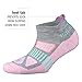 Balega Women's Enduro V-Tech No Show Socks (1 Pair) (2017 Model), Bubble Gum Pink, Large