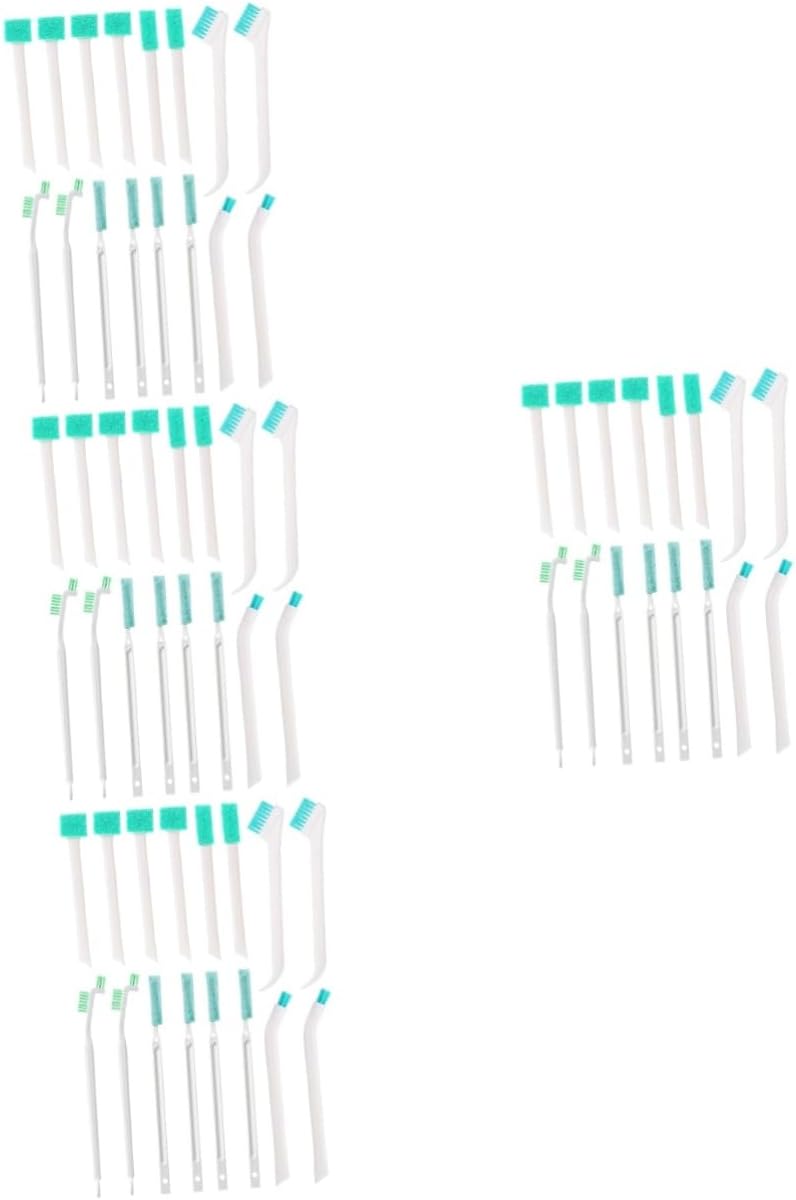 Cabilock 64pcs Tiny Detail Cleaning Brush Water Bottles Cups and Tight Spaces Versatile Bottle Washer Multiple Brush for Efficient Cleaning