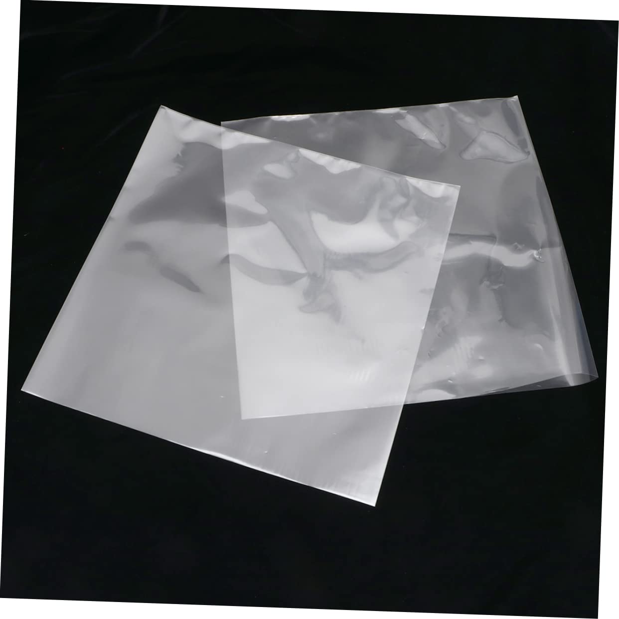DOITOOL Buste Protettive per Dischi in Vinile da 12 Pollici 50 Pezzi Senza Sigillo con Patta Proteggi La Tua Musica