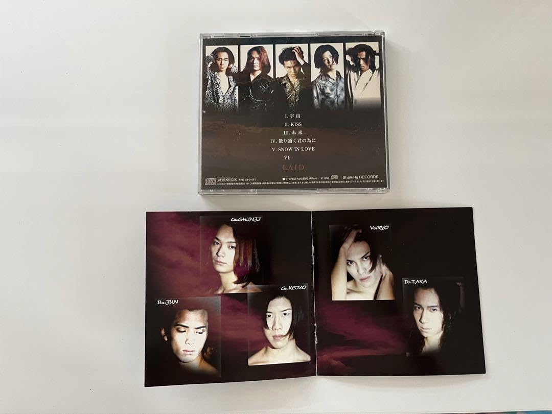 Amazon.co.jp: LAID In the skyCDと雑誌 KING RYO さんのバンド