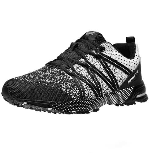 ASHION Sneaker Herren Sportschuhe Laufschuhe Turnschuhe Leichtgewichts Atmungsaktiv Freizeit...