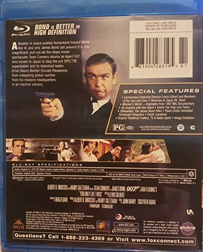 Amazon Com You Only Live Twice Peliculas Y Tv Amazon Com You Only Live Twice Peliculas Y Tv