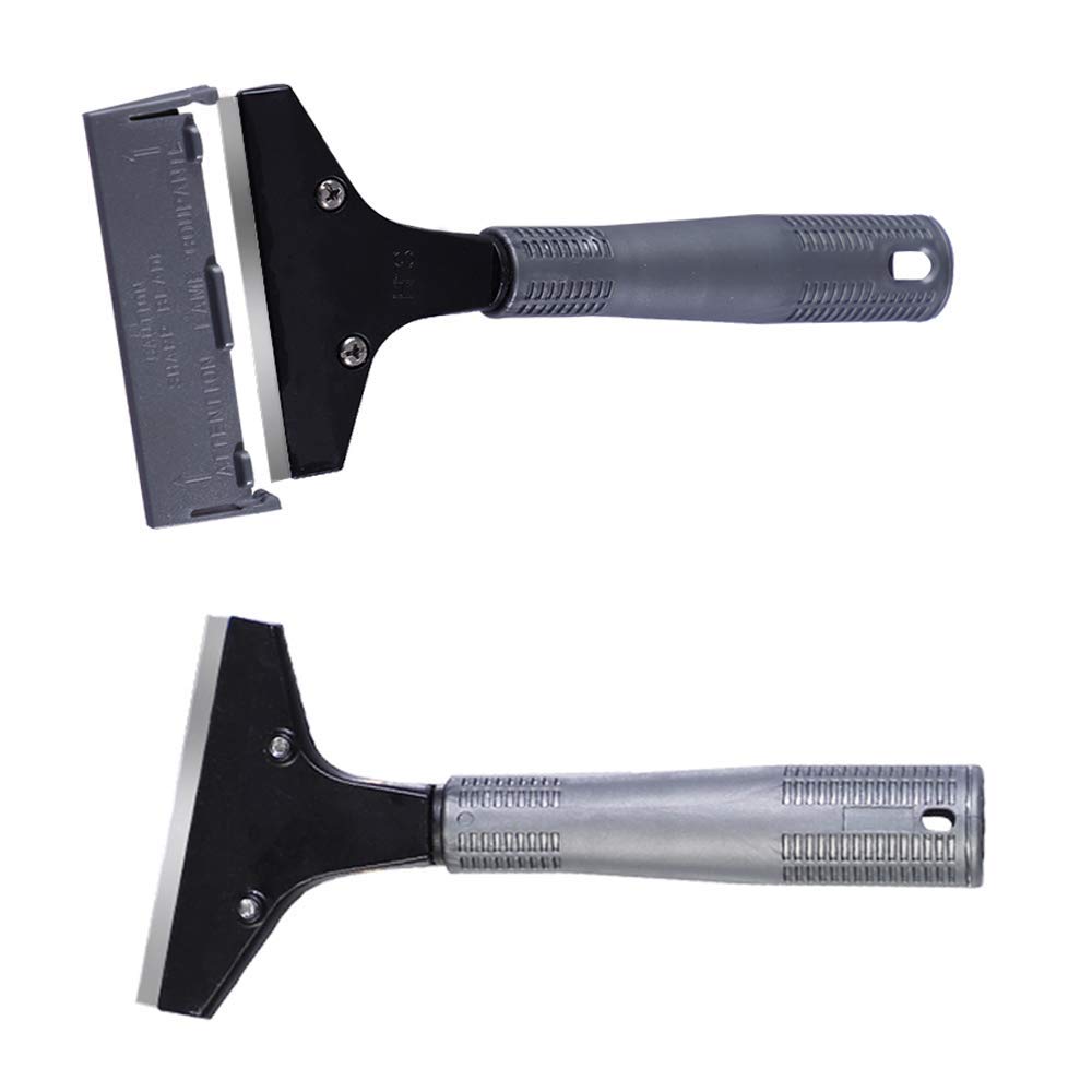 Brand Less Window Scraper Tool for Smooth Surfaces, Such As Glass Panes, Ceramic Hobs, Ovens, Or As A Wallpaper Removal Glass Scraper, Kitchen Scraper