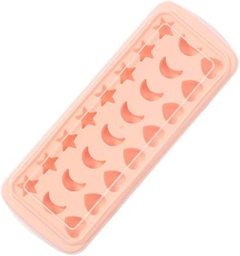 OSALADI Molde de silicona para cubitos de hielo, moldes de chocolate con forma de estrella de cavidad, molde de jabón, moldes para hornear, molde