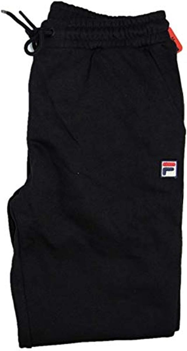 Pantalones jogger de forro polar Joanne para mujer (XL, negro)