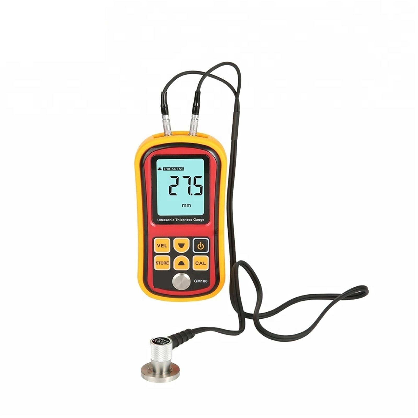 Thickness Gauge Portable Digital Ultrasonic Thickness Gauge Meter Industrial Metal Probe