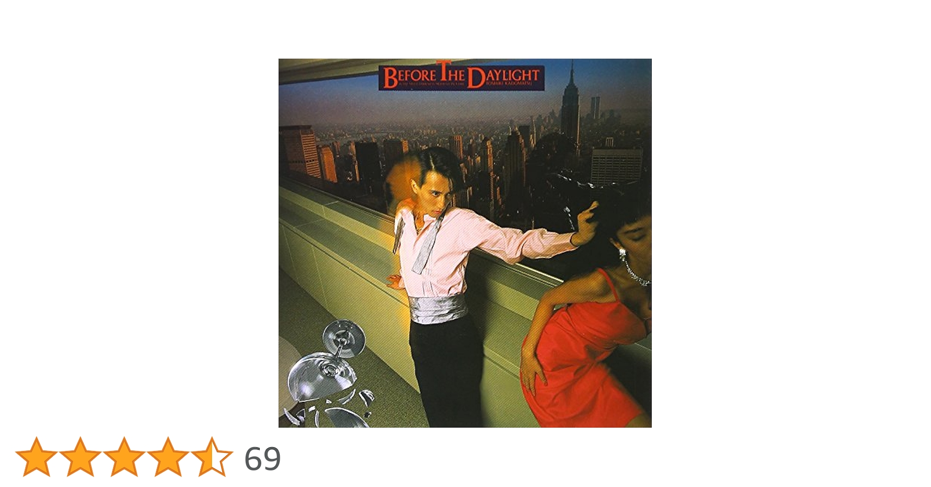 角松敏生　Before The Day Light スコア集 角松敏生 TOSHIKI KADOMATSU / BEFORE THE DAYLIGHT (LP) - HIP
