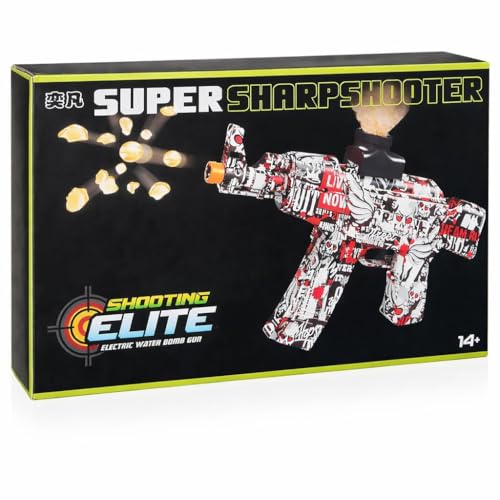 Image of Jelly Shoot Electric Toy Gun for Kids | Automatic Water Beads Gel Ball Blaster | Rechargeable Outdoor Shooter with Soft Gel Balls | Safe Fun Activity Toy for Boys & Girls