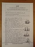  Hamburger Rundbrief. Blätter für Schiffsliebhaber und Sammler von Miniatur-Modellen. Jahres-Index 1981 des HR (12. Jahrgang: Nr. 64 - 69)