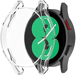 Capa Case Bumper Protetora com Película de Silicone Embutida marca 123smart compativel com Galaxy Watch 6 Watch 4 Watch 5 40mm