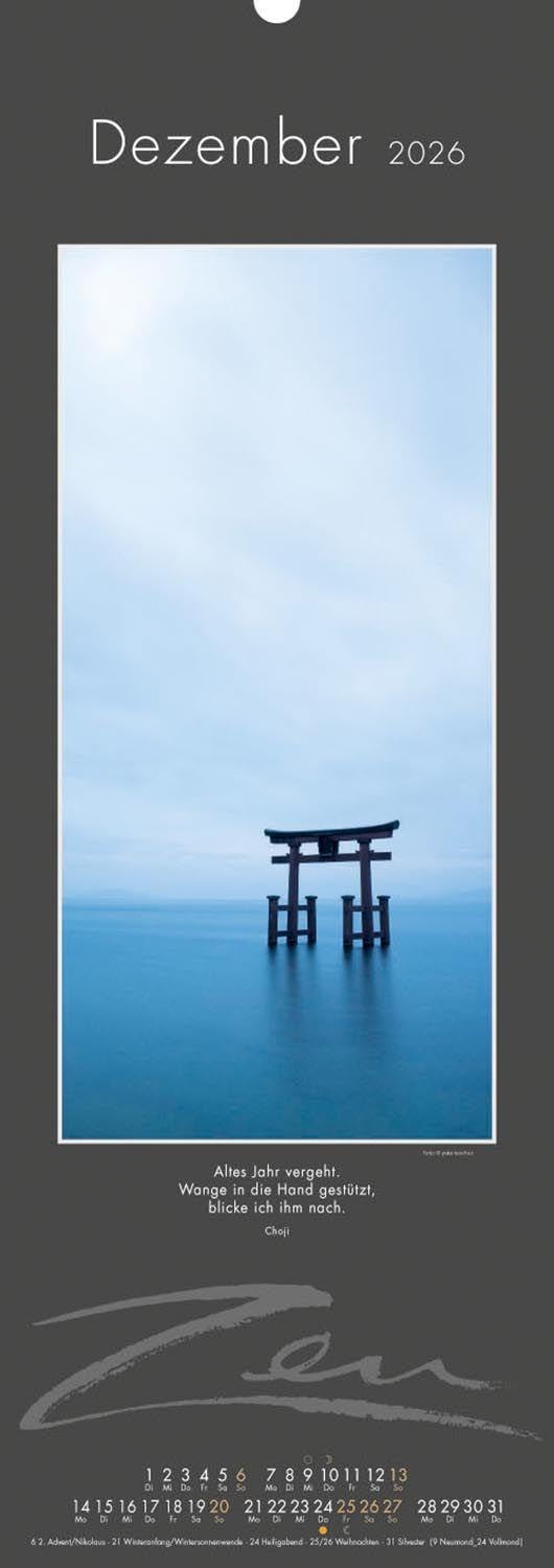 Zen-Kalender 2026