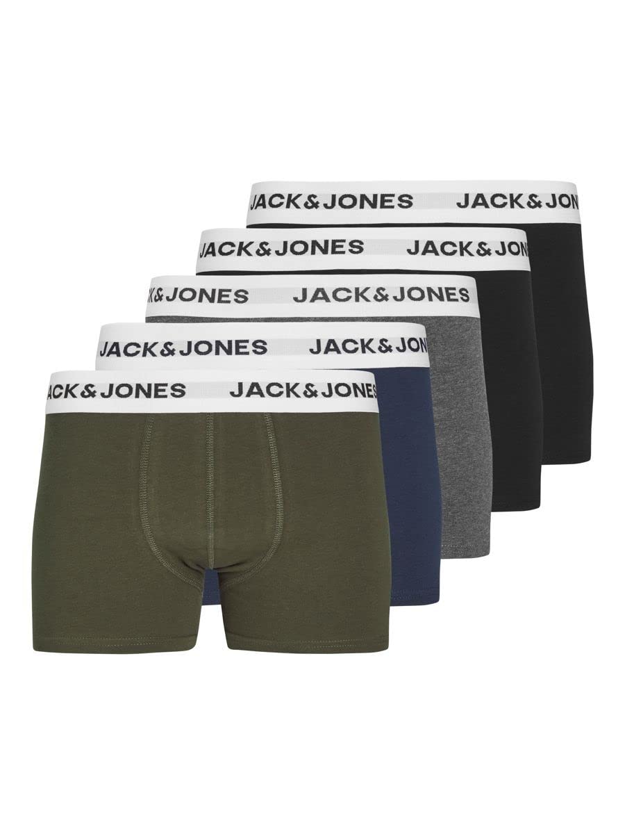 Jack & Jones Basic Trunks Boxershorts Boys (5-pack) - 152