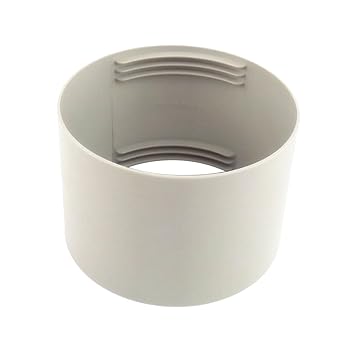 Practical Vent H Coupler Extender Converter For Exhaust Pipe Extension And Withstands Wear And Tear Of Regular VENT Thread H Coupler Coupling Extension Support, 130mm