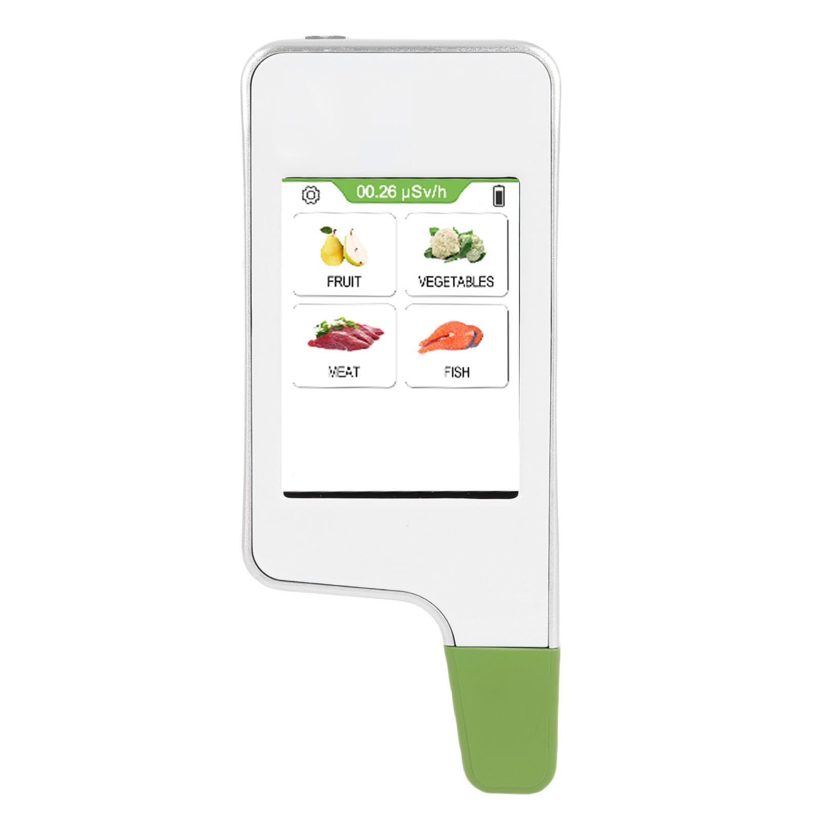 Detector de Alimentos, Probador de Nitrato de Alimentos Digital 0-9999 MG/kg Seguro Preciso con Batería de Gran Capacidad para Carne de Pescado