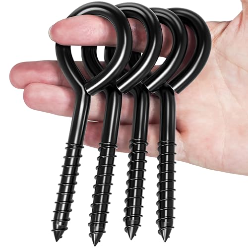 TLAZZ 5 Inch Heavy Duty Screw Eye Hook