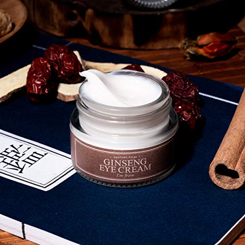 Miniatura 2 de Soy de Crema de ojos de ginseng 1.06 oz - Nutrición rara de ginseng para ojos cansados, ginseng cultivado en madera, fórmula de bloqueo de humedad,