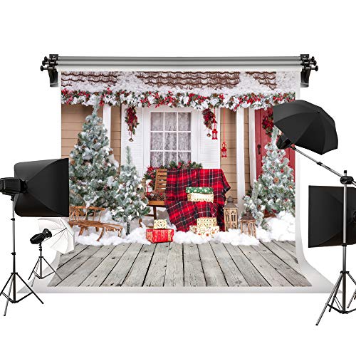 Kate 7x5ft/2.2m(W) x1.5m(H) Winter Holiday Backdrop Christmas Tree Background Gifts Backdrop Party Photography Photo Studio Props Kids Children