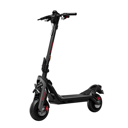 Segway SuperScooter GT3, 31 MPH w/ 45-Mile Long Range, 2400W Peak Motor, Dual Hydraulic Suspension, Self-Sealing Tires, Flash Charging Electric Scooter for Adults, UL 2272/2271 Certified, Gen3
