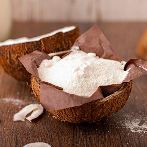 Foto von süssundclever.de® Bio Kokosmehl | Kokosnussmehl | 2,0 kg (2 x 1,0kg) | plastikfrei abgepackt in ökologisch-nachhaltiger Bio-Verpackung