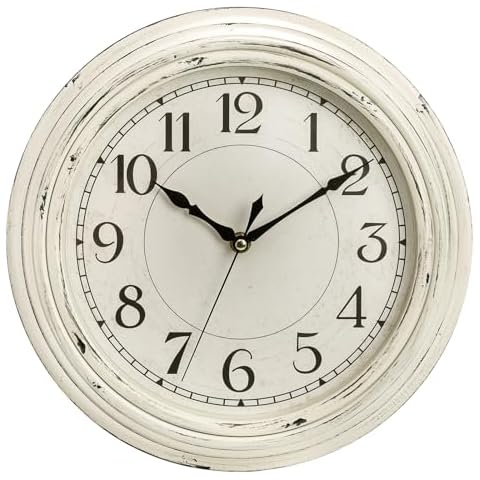 Peohud 12 Inch Silent Vintage Wall Clock Cover