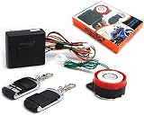 2 cables para conectar a la batería. El tercer cable (naranja) es opcional y se puede conectar al relé / solenoide de arranque de su motocicleta. Esta es una característica adicional y se puede prescindir de los cables. Sensor de impacto de 2ª etapa -El propósito del sensor de impacto es detectar cualquier perturbación, sacudida o impacto en la motocicleta. Sensibilidad ajustable, también.