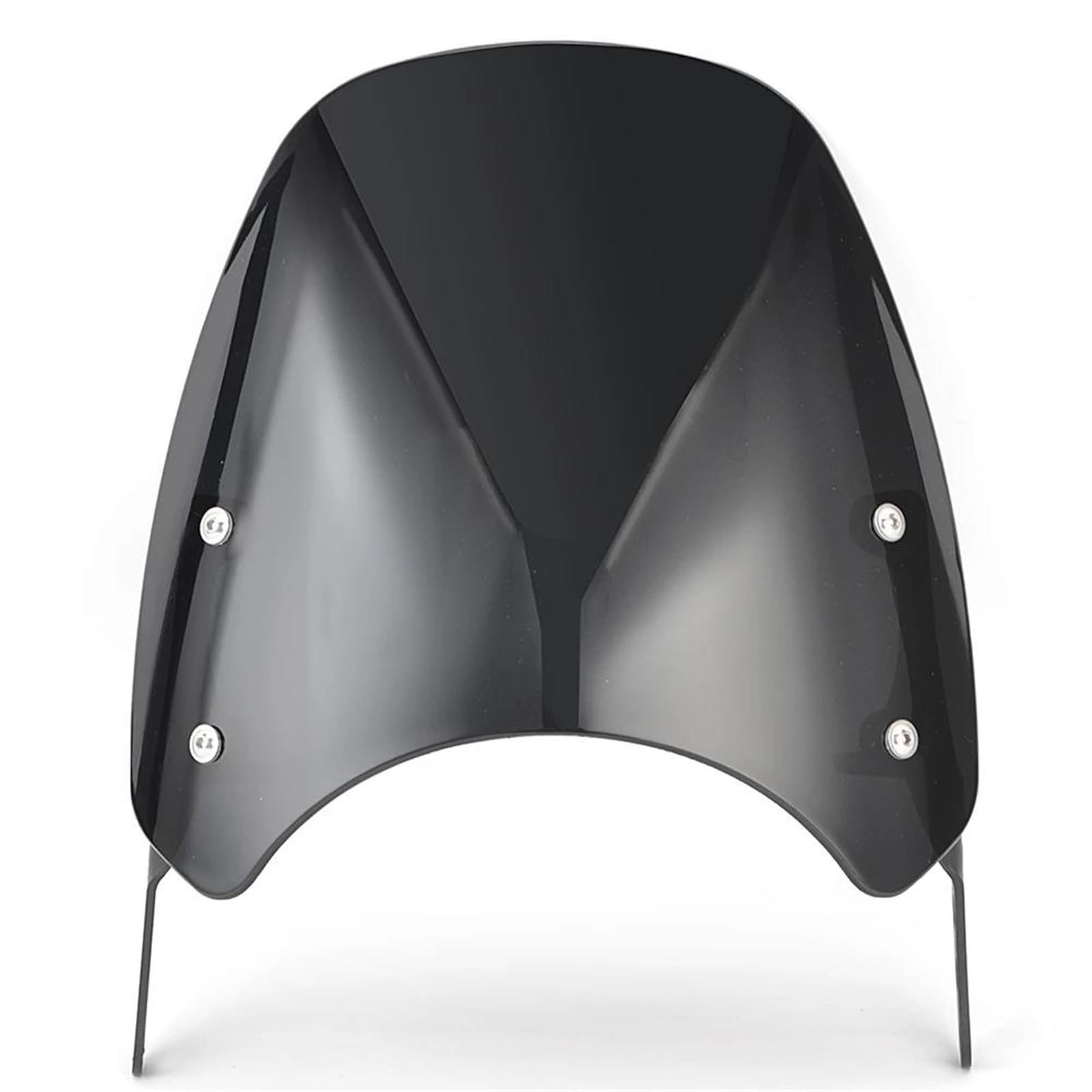 Pantalla Deflectores De Parabrisas Motocicleta para Kawasaki para Eliminator 500 2024-2025 Protector De Carenado, Alerón Y Deflector Delantero Carenado De Alerón(Negro)