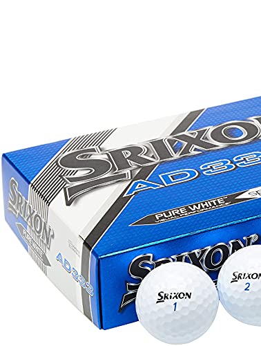 Srixon Bolas de golfe AD333 (pacote com 12)