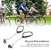 VBESTLIFE Rearview Mirror, 1 Pair Adjustable Rotatable Wide Angle Rear View Shockproof Convex Mirror for 0.87-0.98 inch Diameter Handlebar, VBESTLIFEa0458b1usg