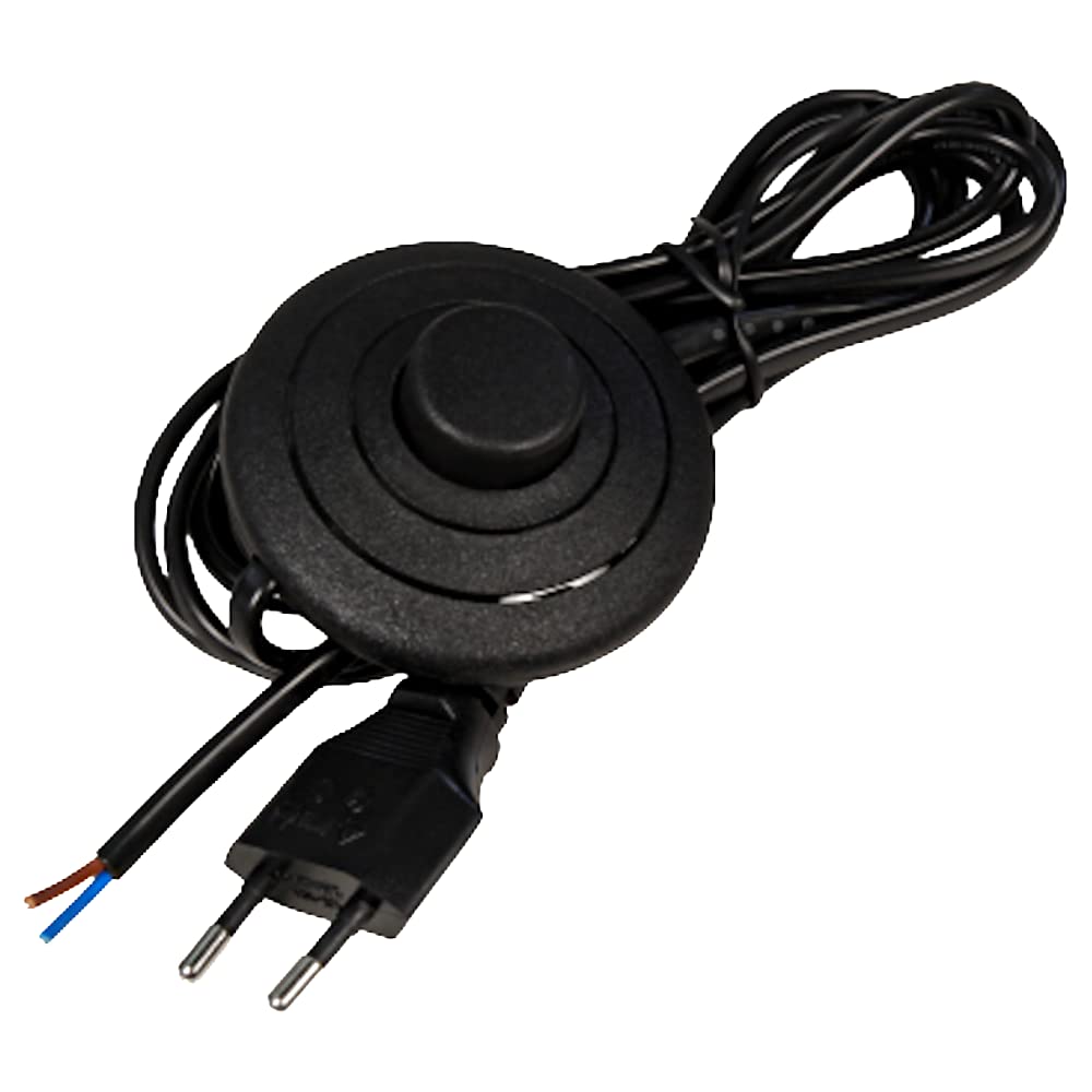 30W Elektronischer LED Trafo 1-30W Für LED Lampen oder Stripes Spannung stabilisiert 12 VDC inkl. AMP Verteiler 6-fach und 230V Zuleitung mit Fußschalter