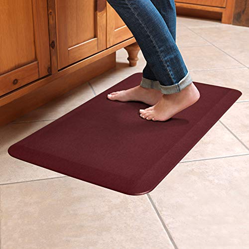 NewLife By GelPro Anti-Fatigue Kitchen Floor Mat Stain Resistant Surface with 3/4 Thick