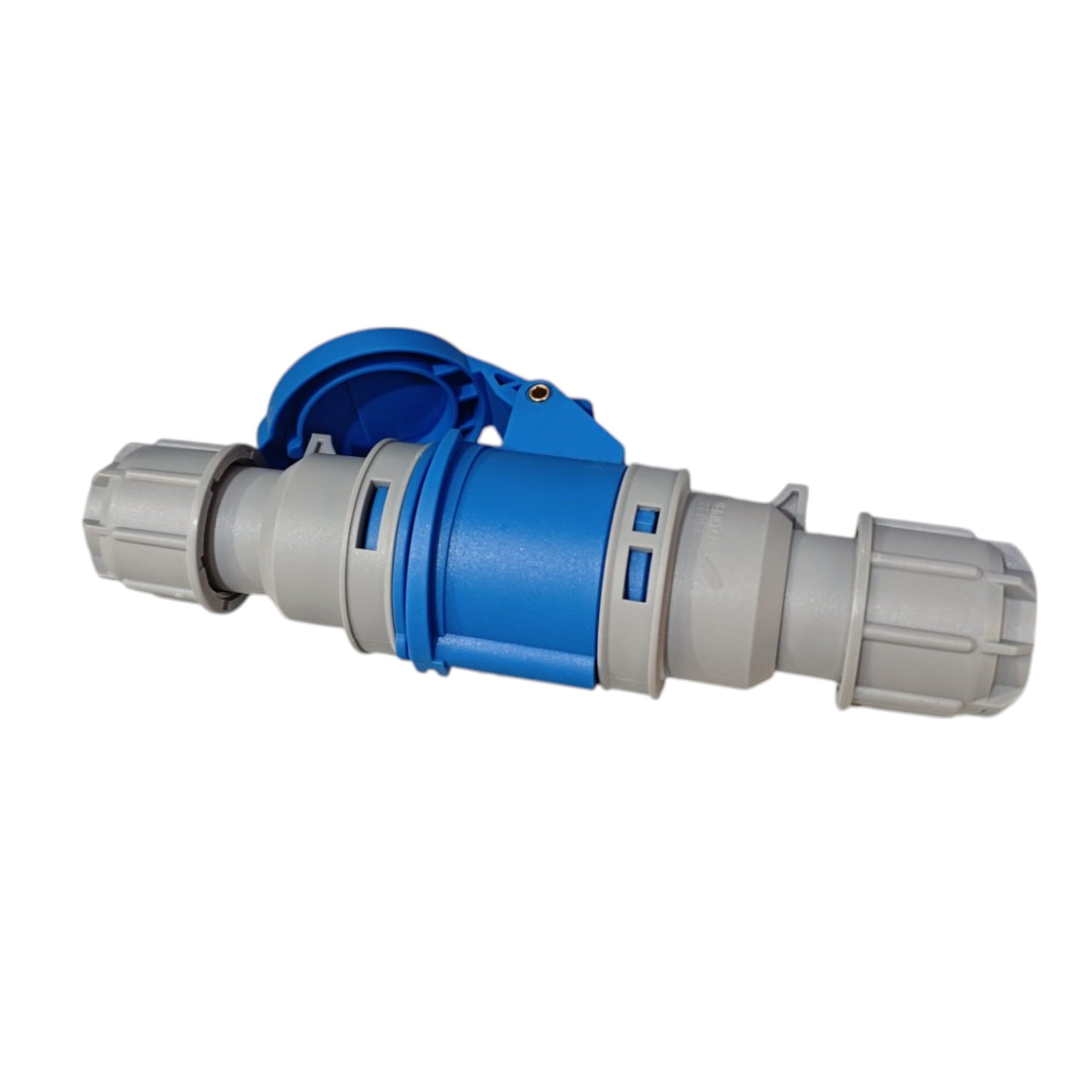 Jandei - Pack connecteur de puissance, prise industrielle 32A 2P+T (3 pôles) 240-415 Vac IP44, mâle aérien + femelle aérienne. Prises industrielles Adaptateur