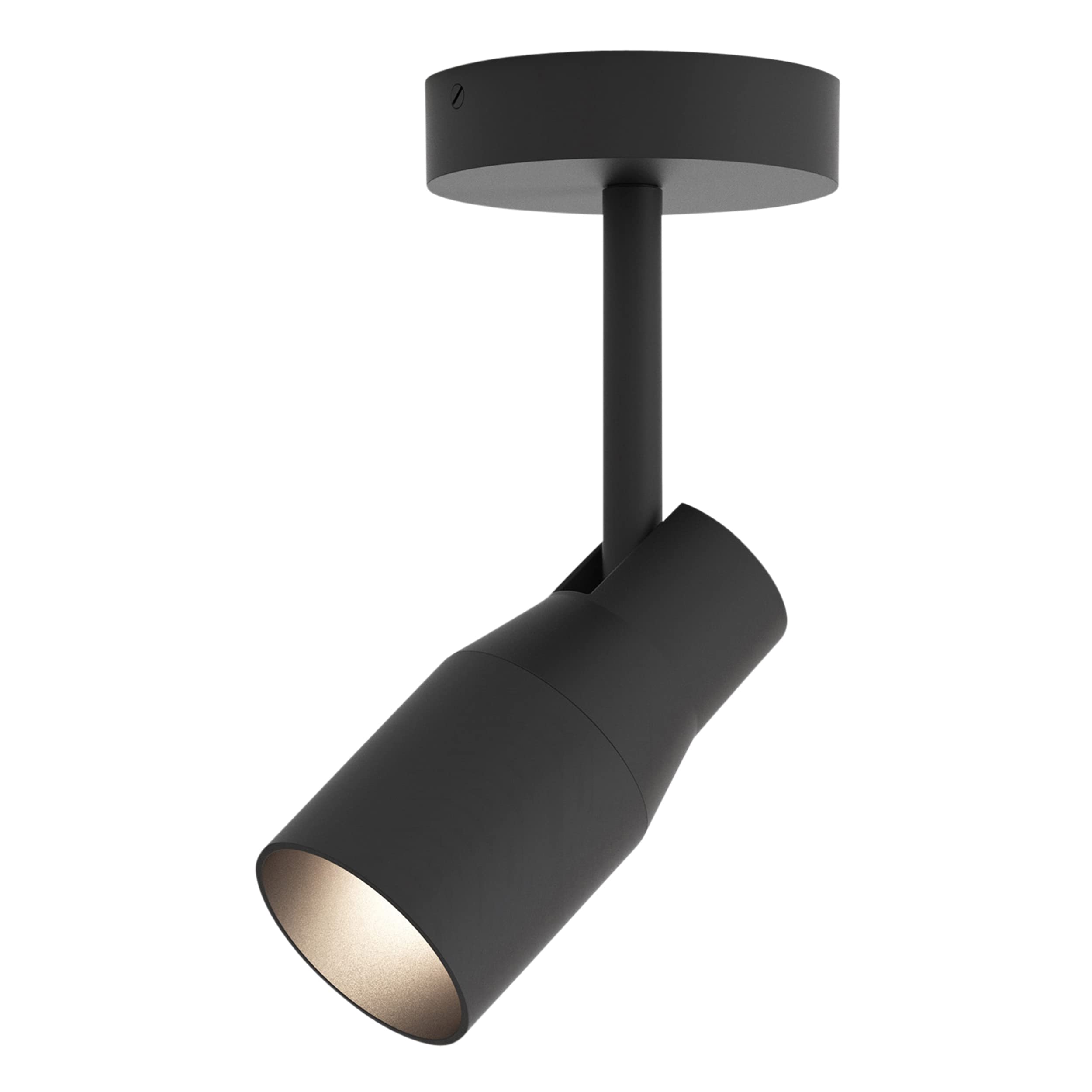 Apollo Single Matt Black Spotlight Astro